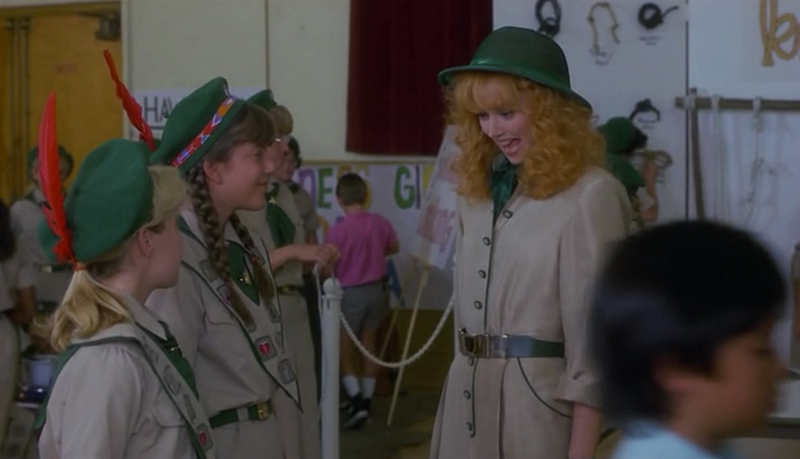 Illustration for article titled Every Outfit Shelley Long Wears in Troop Beverly Hills, Ranked